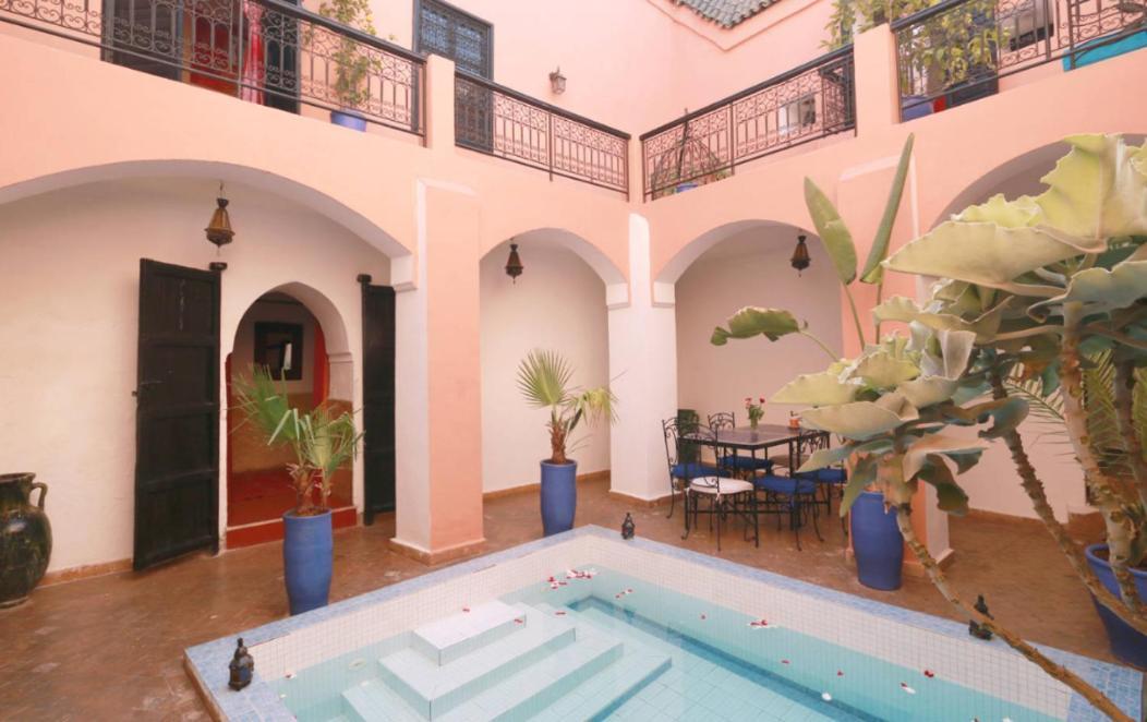 Riad Dar Lilas Marrakesh Esterno foto